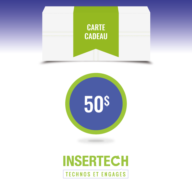 Carte-cadeau 50$